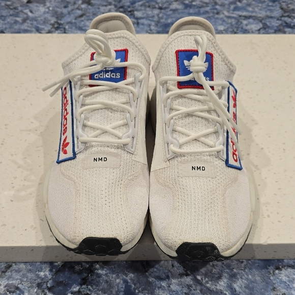 Adidas NMD White and Red Sneakers main image 4